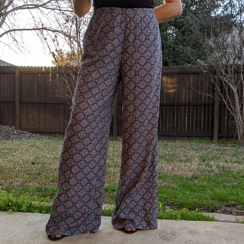 Long Tall Sally Palazzo Pants Long Inseam